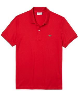 Lacoste Regular Fit Polo Shirt - Red