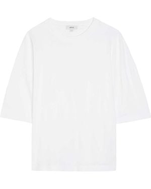 Agolde Classic Minimalist T-Shirt - White