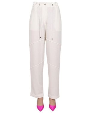 Tom Ford Drawstring Panelled Track Trousers - White