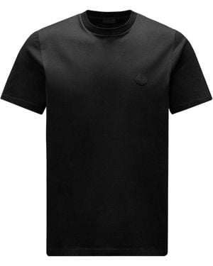 Moncler Vertical Logo T-Shirt - Black