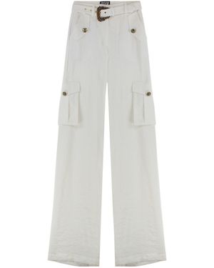 Versace Jeans Couture Cargo Pants - White
