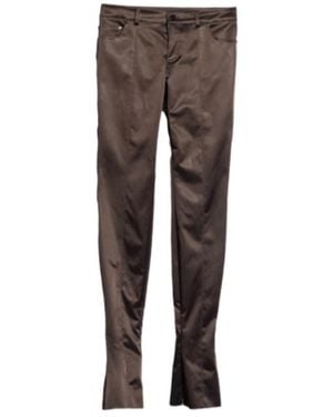 Gucci Stretch Acetate Duchesse Trousers - Brown