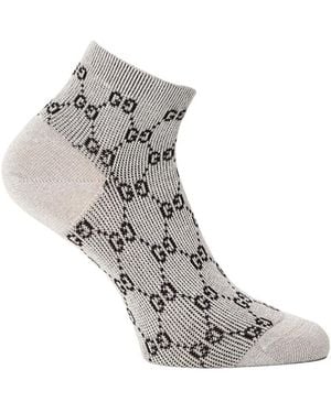 Gucci Simple Ankle Socks - White