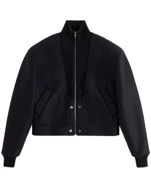 Maison Margiela Zip-Fastening Bomber Jacket - Blue