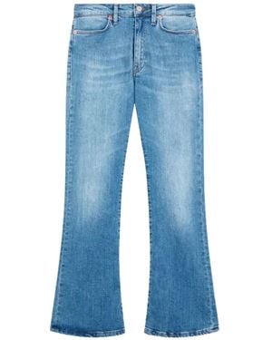 Dondup Flared Cropped Jeans - Blue