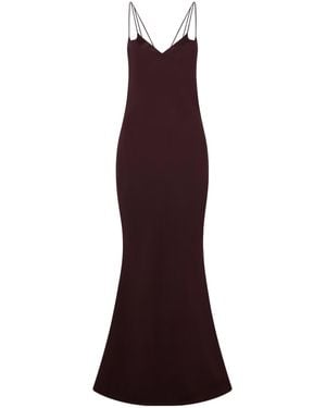 Tom Ford Enverse Satin Gown - Red