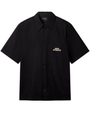 Axel Arigato Logo Pocket Short Sleeve Shirt - Black