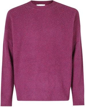 Roberto Collina Crew-Neck Sweater - Purple