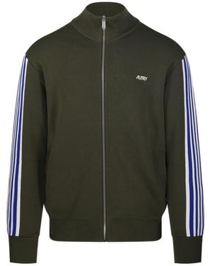 Autry Knit Zip Jacket - Green