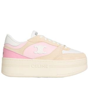 Celine Block Wedge Sneaker - Pink