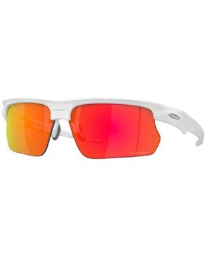 Oakley Half-Frame Sunglasses - Red
