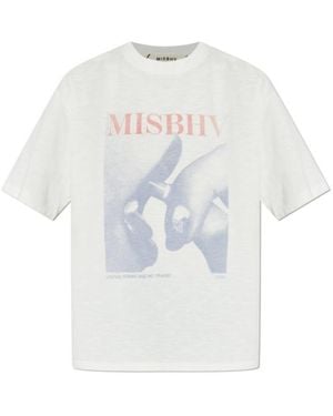 MISBHV Graphic-Print T-Shirt - White