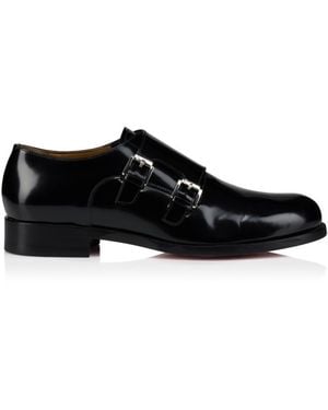 Christian Louboutin Moustachou Monk - Black
