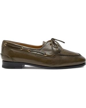 Bally Lace-Up Derby Shoes - Brown