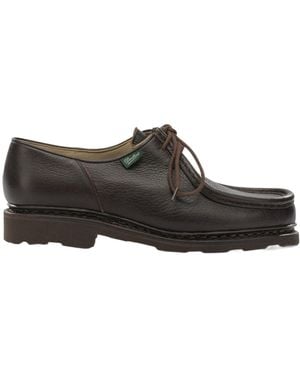 Paraboot Lace-Up Loafers - Brown