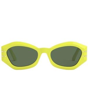 Dior Logo Sunglasses - Yellow