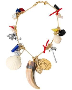 Celine Logo Necklace - Metallic