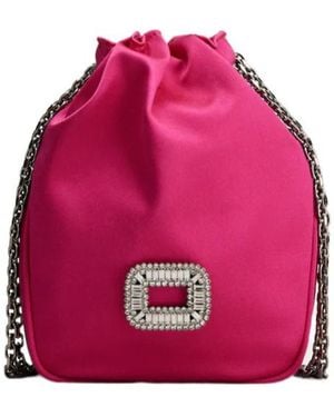 Roger Vivier Pilgrim Mini Bag - Red