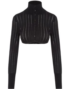 Alaïa Alaïa Crinoline Cardigan - Black