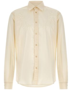 Valentino Long-Sleeved Shirt - White