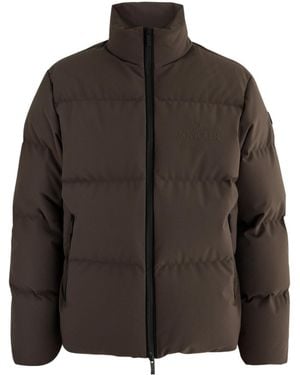 Moncler Misonet Quilted Shell Coat - Brown