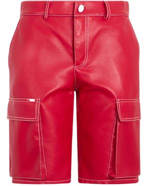 Philosophy Di Lorenzo Serafini Pocket Detail Shorts - Red