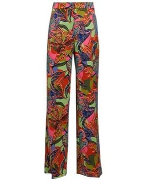 MAX&Co. Wide-Leg Pants - Red