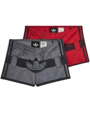adidas Originals X Avavav Trefoil Shorts - Grey