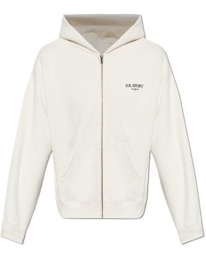 Sporty & Rich Long-Sleeved Sweatshirt - White
