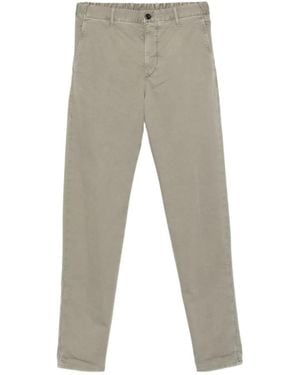 Incotex Elastic-Waistband Pants - Gray