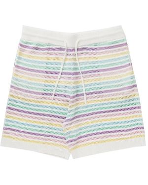 CASABLANCA Crochet Shorts - Blue