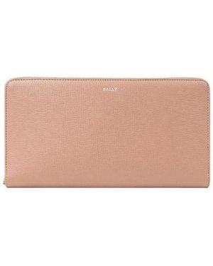 Bally Zip Wallet - Pink