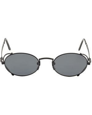 Jean Paul Gaultier The 55-3175 Round Framed Sunglasses - White