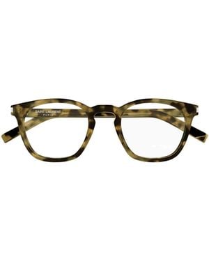 Saint Laurent Full-Frame Non-Prescription Glasses - White