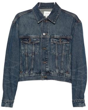 FRAME The Curve Jacket - Blue