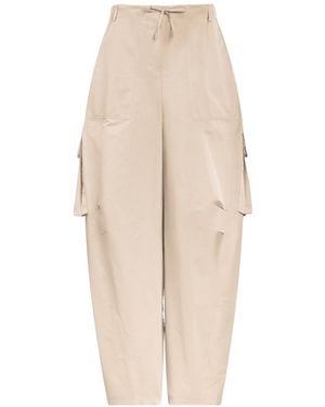 Alaïa Alaïa Drawstring Cargo Pants - Natural