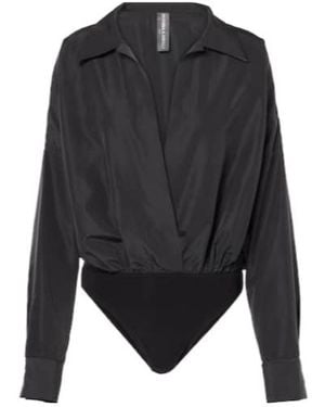 Norma Kamali Long-Sleeved Jumpsuit - Gray