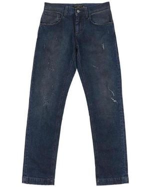 Dolce & Gabbana Straight Jeans - Blue