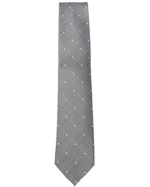 Tom Ford Polka-Dot Tie - White