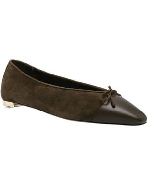 Aquazzura Gioia Ballet Flats - Brown