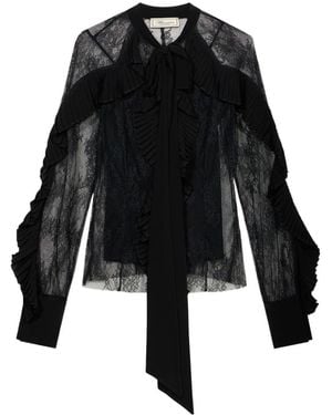 Blumarine Long-Sleeves Blouse - Black