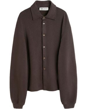Our Legacy Recovery Button-Up Shirt - Brown