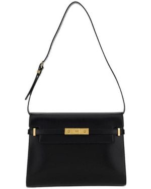Saint Laurent Manhattan Shoulder Bag - Black