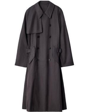 Lemaire Light Trench Coat - Black
