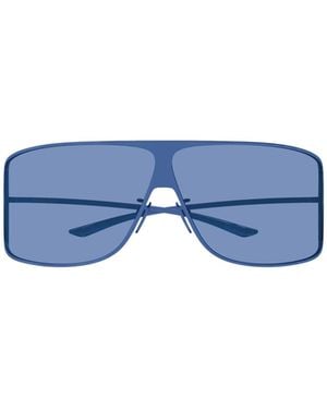 Gucci Eyewear Mask Frame Sunglasses - Blue