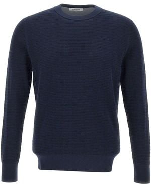 Kangra Cashmere Long-Sleeved Knitwear - Blue