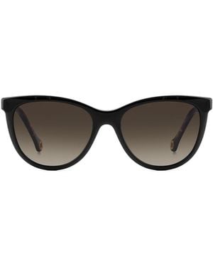 Carolina Herrera Cat Eye Full Rim Sunglasses - Multicolor