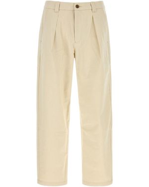 A.P.C. Renato Pleated Trousers - Natural