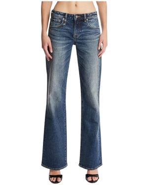 R13 Belt-Loop Jeans - Blue