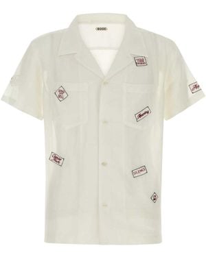 Bode On Air Short Sleeve Shirt - White